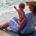 Baby Waves Painting by Marie Witte Baby Waves Painting by Marie Witte