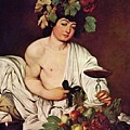 Bacchus Painting by Michelangelo Caravaggio Bacchus Painting by Michelangelo Caravaggio