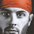 Baker Mayfield NFL Painting by Jack Bunds Baker Mayfield NFL Painting by Jack Bunds