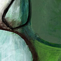 Balancing Stones Painting by Linda Woods Balancing Stones Painting by Linda Woods