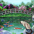 Balinese Cat at Hakone Painting by Laura Iverson Balinese Cat at Hakone Painting by Laura Iverson