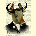 Banteng With Hummingbirds by Madame Memento Banteng With Hummingbirds by Madame Memento
