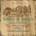 Barrel Wine Label 2 Painting by Debbie DeWitt Barrel Wine Label 2 Painting by Debbie DeWitt