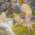 Bathers by Hippolyte Petitjean Bathers by Hippolyte Petitjean