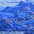 Bathing Beauties Painting by Cheryl Bowman Bathing Beauties Painting by Cheryl Bowman