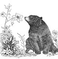 Be sure to smell the flowers along the way Drawing by Monica Burnette Be sure to smell the flowers along the way Drawing by Monica Burnette