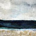 Beach- abstract painting Painting by Linda Woods Beach- abstract painting Painting by Linda Woods