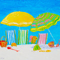 Beach Art - Beach Color Painting by Jan Matson Beach Art - Beach Color Painting by Jan Matson