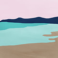 Beach Cove- Art by Linda Woods by Linda Woods Beach Cove- Art by Linda Woods by Linda Woods