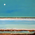 Beach Textures Painting by Toni Grote Beach Textures Painting by Toni Grote