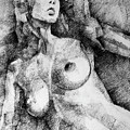 Beautiful Girl Close Up Standing Pose Art Drawing Drawing by Dimitar Hristov Beautiful Girl Close Up Standing Pose Art Drawing Drawing by Dimitar Hristov