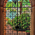 Behind the Wrought-Iron Door Photograph by Hanny Heim Behind the Wrought-Iron Door Photograph by Hanny Heim