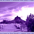 Bell Rock Purple Breathe Photograph by Marlene Besso Bell Rock Purple Breathe Photograph by Marlene Besso