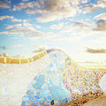 Bench of park Guell in Barcelona Photograph by Anastasy Yarmolovich Bench of park Guell in Barcelona Photograph by Anastasy Yarmolovich