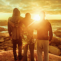 Best Friends Greeting The Sun by Jorgo Photography - Wall Art Gallery Best Friends Greeting The Sun by Jorgo Photography - Wall Art Gallery