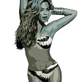 Beyonce Cutout Art by David Dehner Beyonce Cutout Art by David Dehner