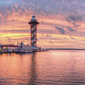 Bicentennial Tower with Afterglow by Brian Fisher Bicentennial Tower with Afterglow by Brian Fisher
