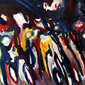 Bike Race Energy Painting by John Gholson Bike Race Energy Painting by John Gholson