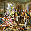 Birth Of Old Glory 1777 Photograph by Science Source Birth Of Old Glory 1777 Photograph by Science Source