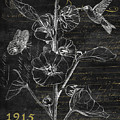 Black And Gold Hummingbirds 1 by Debbie DeWitt Black And Gold Hummingbirds 1 by Debbie DeWitt