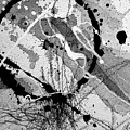 Black and White One Painting by Tracy Bonin Black and White One Painting by Tracy Bonin