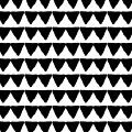 Black and White Triangles- Art by Linda Woods Mixed Media by Linda Woods Black and White Triangles- Art by Linda Woods Mixed Media by Linda Woods