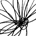 Black Ink Flower 2- Art by Linda Woods Drawing by Linda Woods Black Ink Flower 2- Art by Linda Woods Drawing by Linda Woods