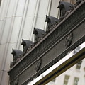 Black Ornate Trim on Marble White Building by Colleen Cornelius Black Ornate Trim on Marble White Building by Colleen Cornelius