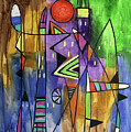 Blood Moon Acts 2-20 Painting by Anthony Falbo Blood Moon Acts 2-20 Painting by Anthony Falbo