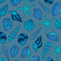 Blue Blue Summer Digital Art by Mark Ashkenazi Blue Blue Summer Digital Art by Mark Ashkenazi