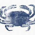 Blue Crab- Art by Linda Woods Painting by Linda Woods Blue Crab- Art by Linda Woods Painting by Linda Woods