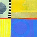 Blue Doughnut Painting by Jane Davies Blue Doughnut Painting by Jane Davies