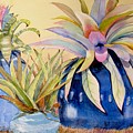 Blue Pots by Midge Pippel Blue Pots by Midge Pippel