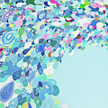 Blue Sea Painting by Beth Ann Scott Blue Sea Painting by Beth Ann Scott