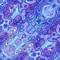 Blue Spectrum Abstract Digital Art by Phil Perkins Blue Spectrum Abstract Digital Art by Phil Perkins