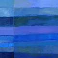 Blue Stripes 2 Painting by Jane Davies Blue Stripes 2 Painting by Jane Davies