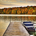 Boat Dock Le-Aqua-Na II Photograph by Roger Passman Boat Dock Le-Aqua-Na II Photograph by Roger Passman