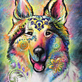 Collie Pastel by Patricia Lintner Collie Pastel by Patricia Lintner