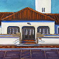 Boise Train Depot Painting by Kevin Hughes Boise Train Depot Painting by Kevin Hughes