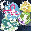 Bold Succulents 2- Art by Linda Woods Mixed Media by Linda Woods Bold Succulents 2- Art by Linda Woods Mixed Media by Linda Woods