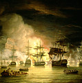 Bombardment Of Algiers by Thomas Luny Bombardment Of Algiers by Thomas Luny