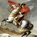 Bonaparte Crossing the Alps Painting by Jacques Louis David Bonaparte Crossing the Alps Painting by Jacques Louis David