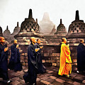 Borobudur by Vix Edwards