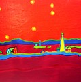 Boston Harbor Lights by Debra Bretton Robinson Boston Harbor Lights by Debra Bretton Robinson