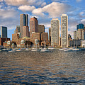 Boston Skyline  by Tamyra Ayles