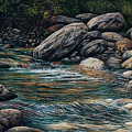 Boulders at Jemez Painting by Ricardo Chavez-Mendez Boulders at Jemez Painting by Ricardo Chavez-Mendez