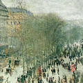 Boulevard des Capucines Painting by Claude Monet Boulevard des Capucines Painting by Claude Monet