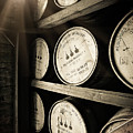 Bourbon Barrels by Window Light Photograph by Karen Varnas Bourbon Barrels by Window Light Photograph by Karen Varnas