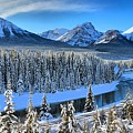 Bow River Valley View Photograph by Adam Jewell Bow River Valley View Photograph by Adam Jewell