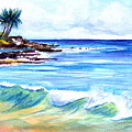 Brennecke's Beach Painting by Marionette Taboniar Brennecke's Beach Painting by Marionette Taboniar